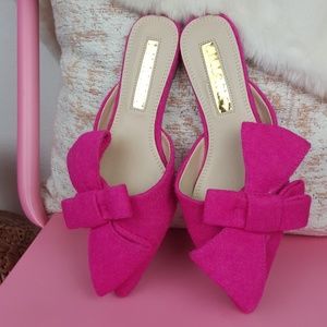 COPY - Hot Pink Mules
